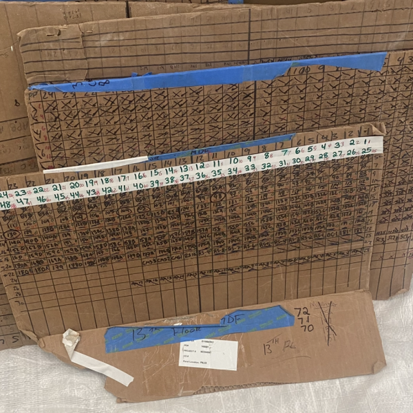 Old way - hand drawn grid